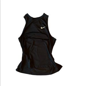 Nike Mock Neck Black Tank Top
